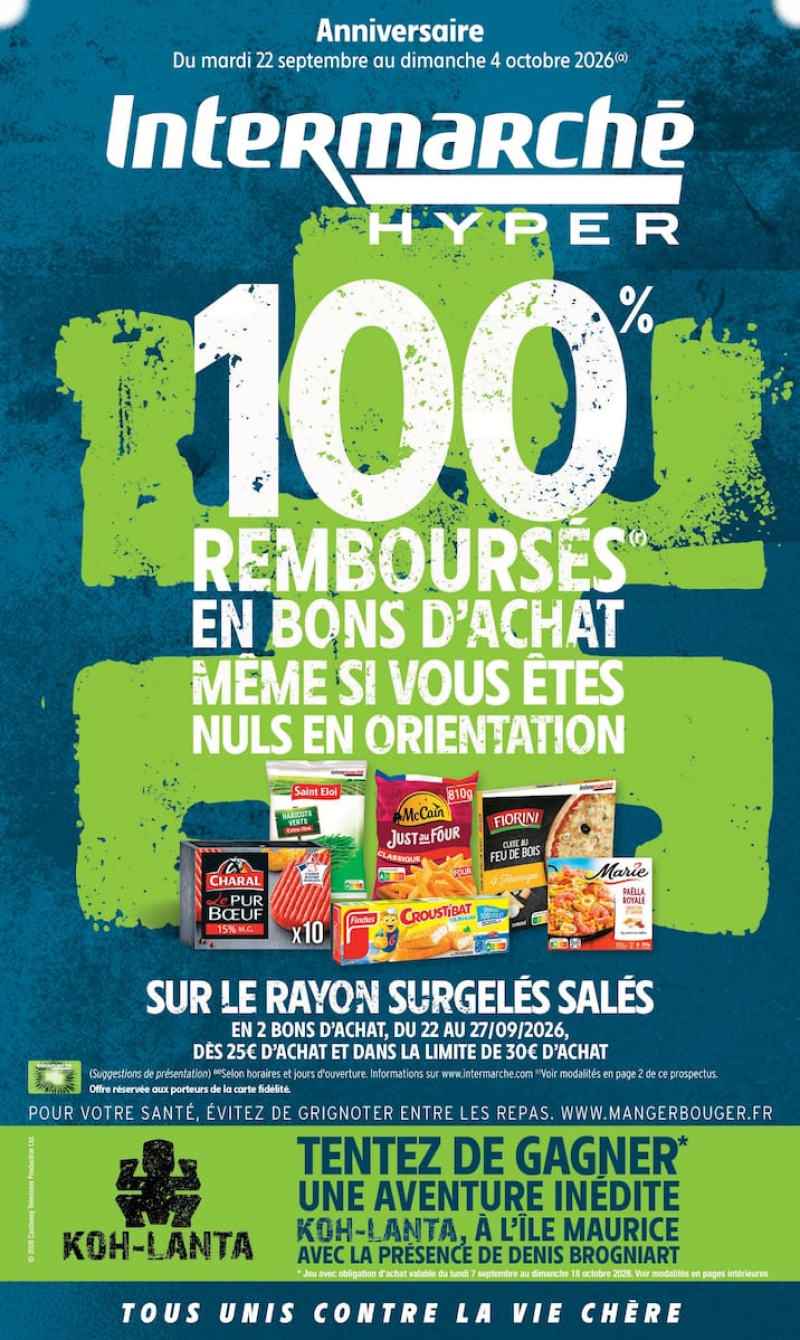 Intermarché Hyper catalogue du 22/09 au 05/10/2026 – page 1