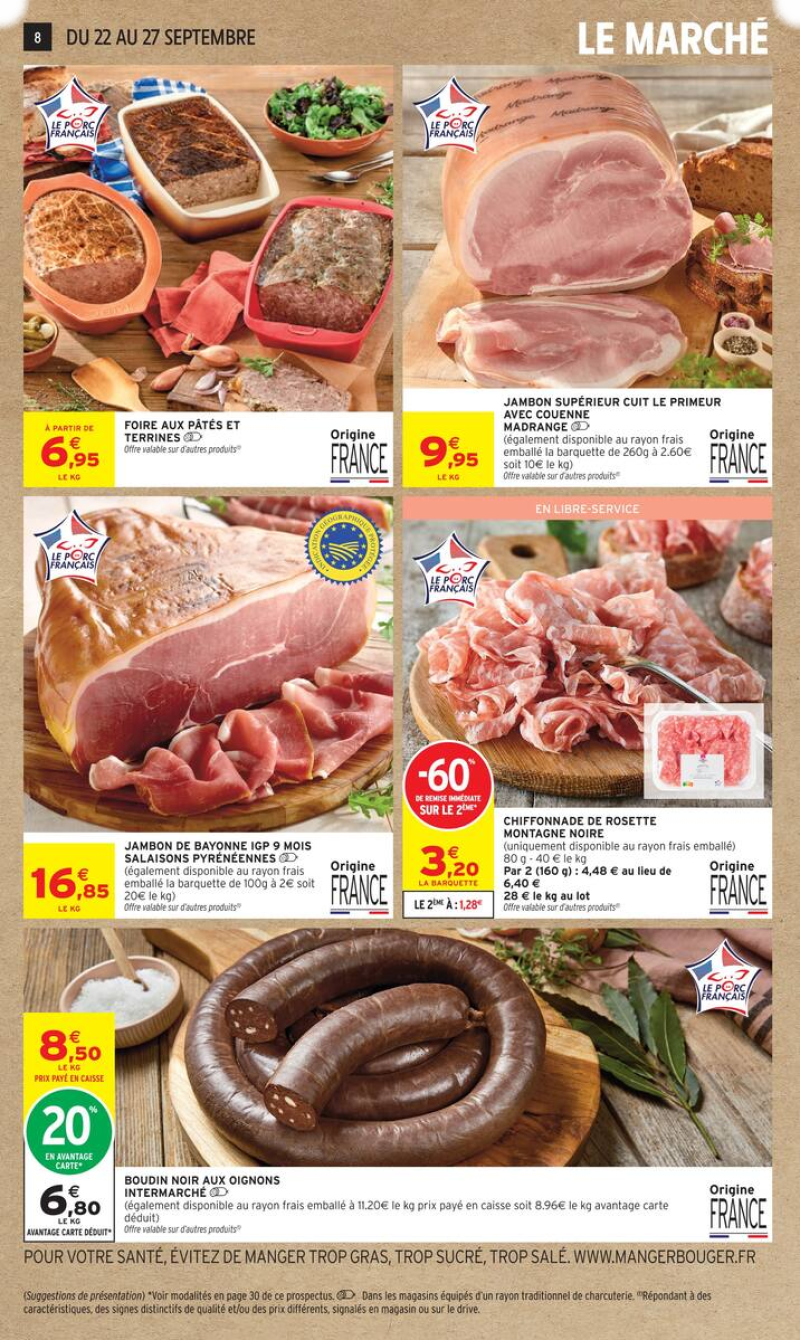 Intermarché Hyper catalogue du 22/09 au 05/10/2026 – page 8