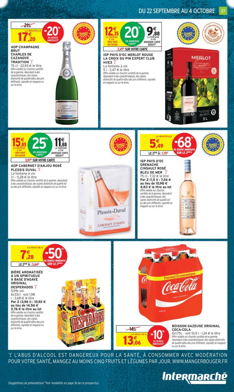 Intermarché Super catalogue du 22/09 au 05/10/2026 – page 27