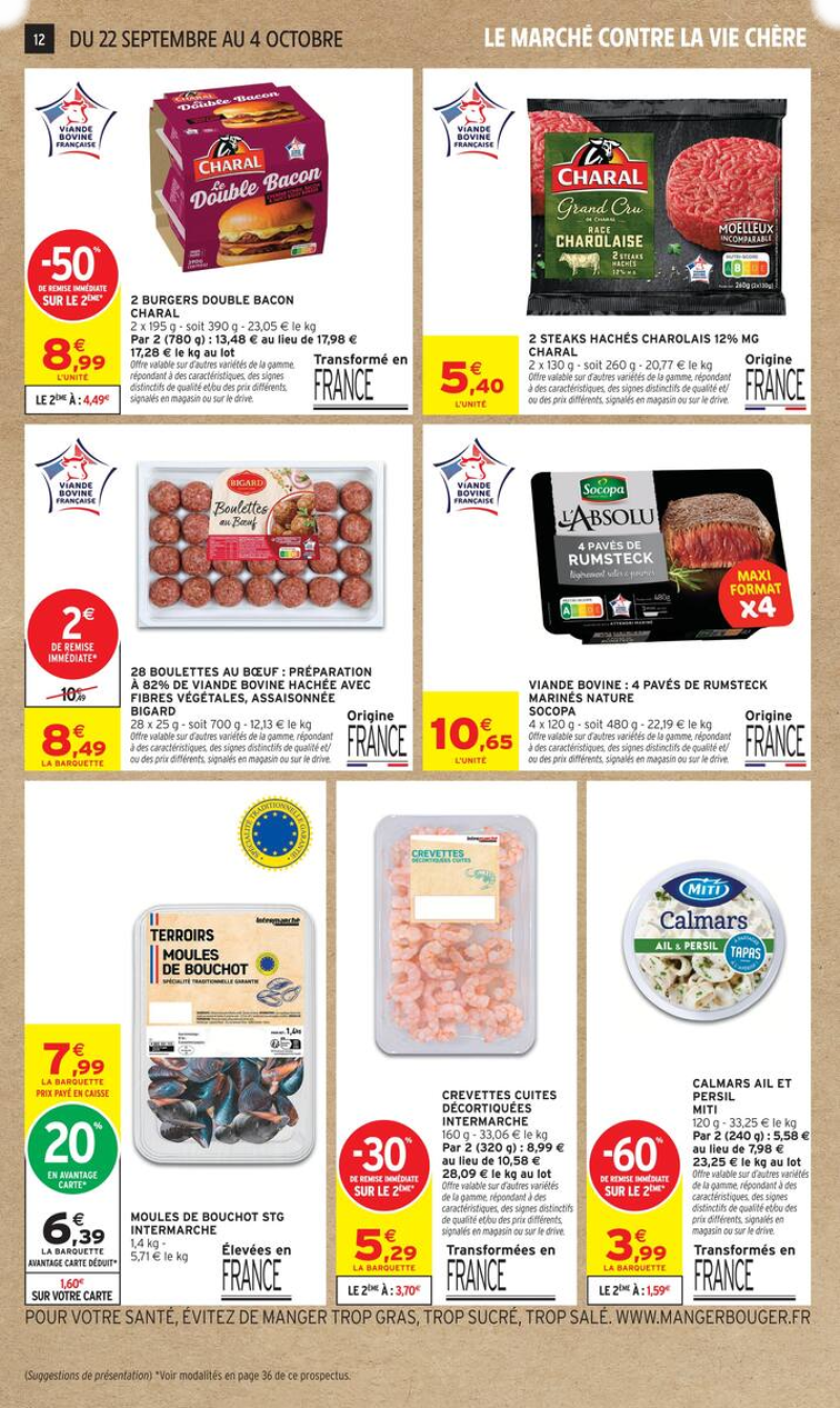 Intermarché Super catalogue du 22/09 au 05/10/2026 – page 12