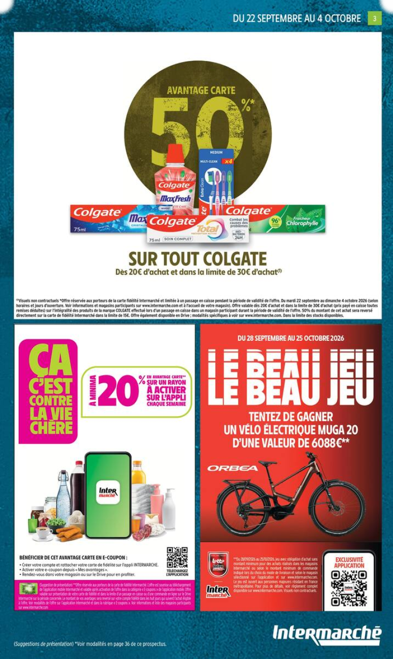 Intermarché Super catalogue du 22/09 au 05/10/2026 – page 3