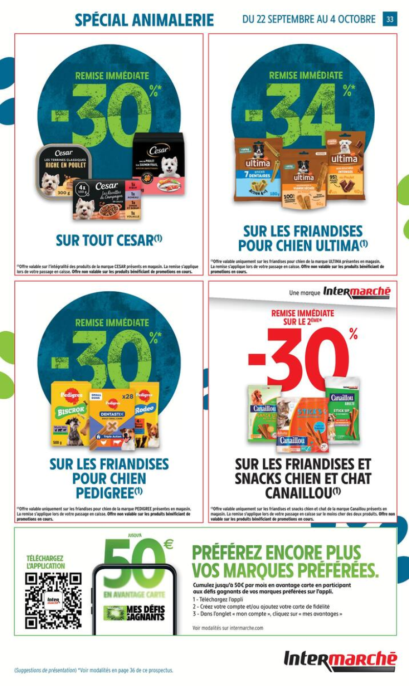 Intermarché Super catalogue du 22/09 au 05/10/2026 – page 33