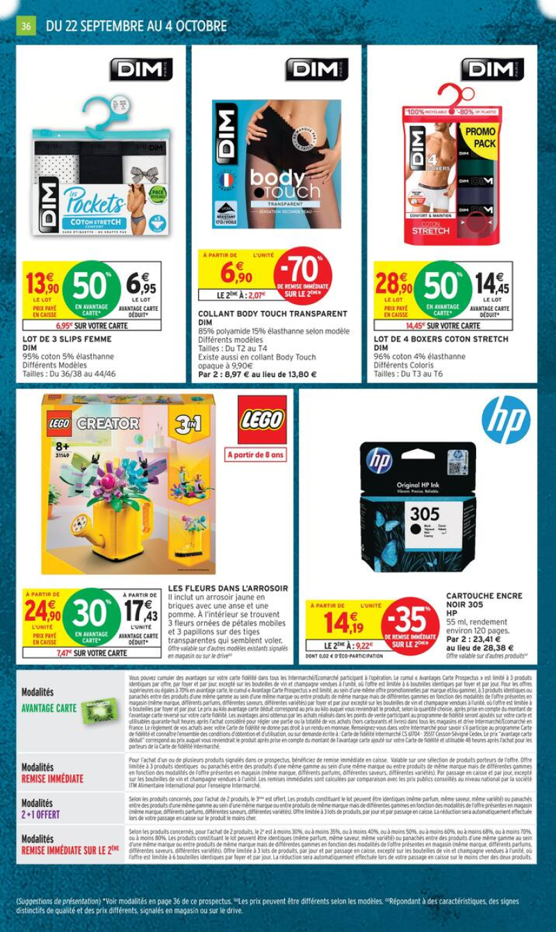Intermarché Super catalogue du 22/09 au 05/10/2026 – page 36