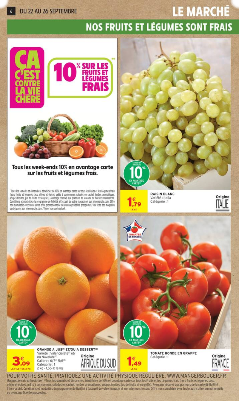 Intermarché Super catalogue du 22/09 au 05/10/2026 – page 6