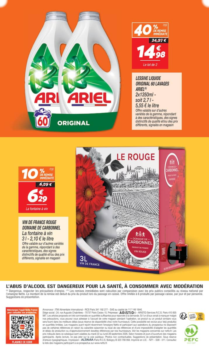 Netto catalogue du 22/09 au 29/09/2026 – page 24