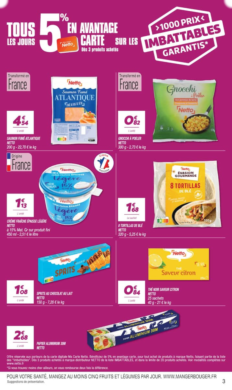 Netto catalogue du 22/09 au 29/09/2026 – page 3