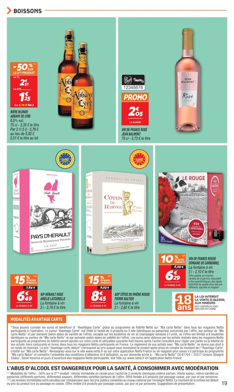 Netto catalogue du 22/09 au 29/09/2026 – page 19
