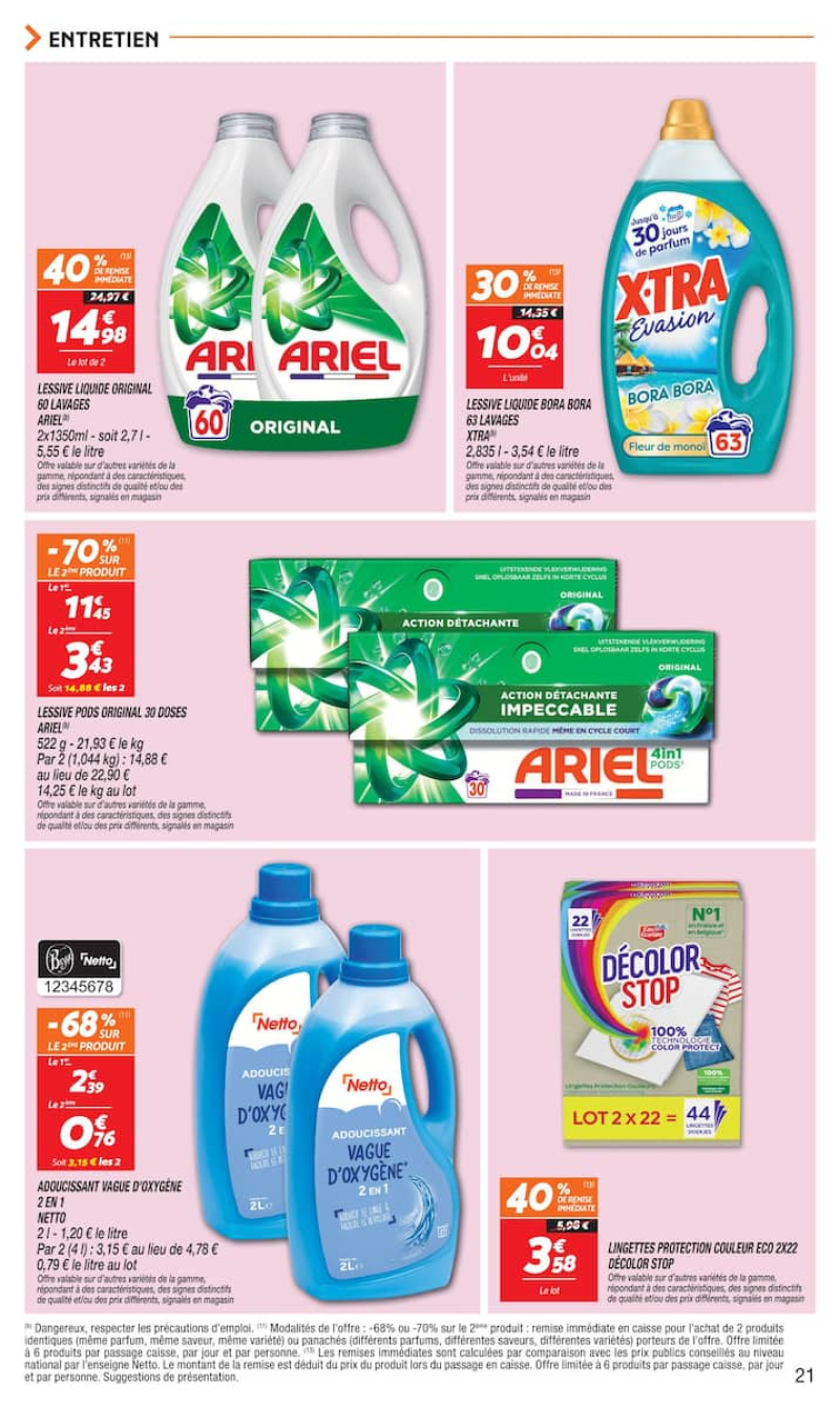 Netto catalogue du 22/09 au 29/09/2026 – page 21
