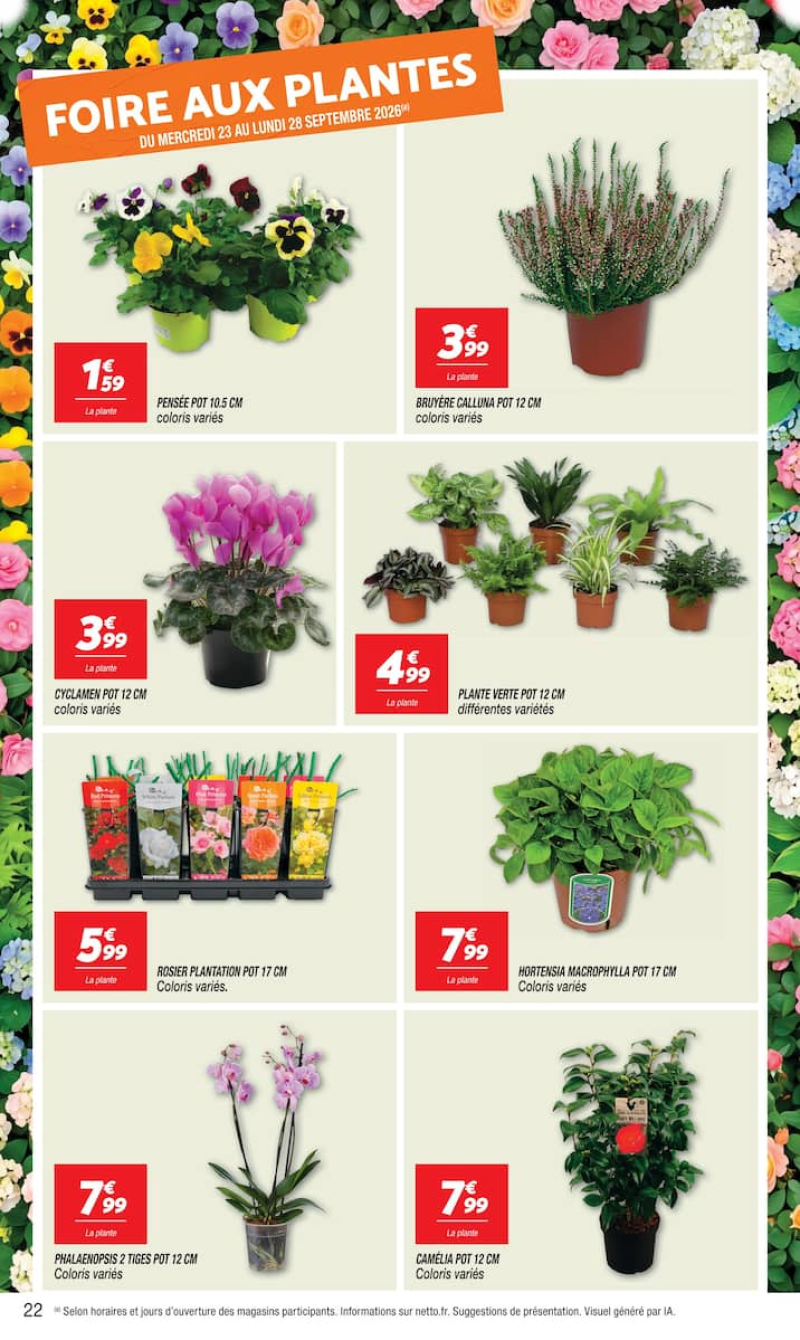 Netto catalogue du 22/09 au 29/09/2026 – page 22