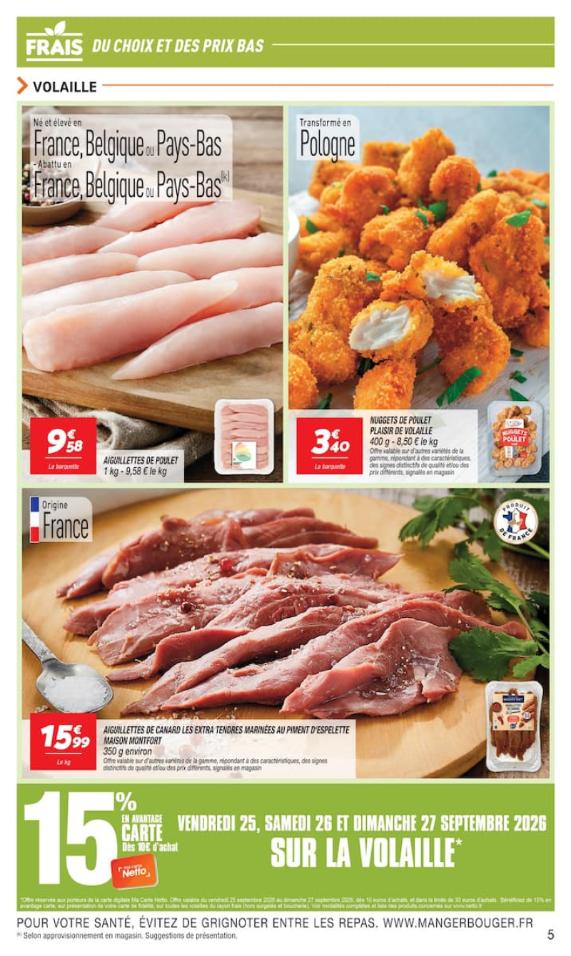Netto catalogue du 22/09 au 29/09/2026 – page 5