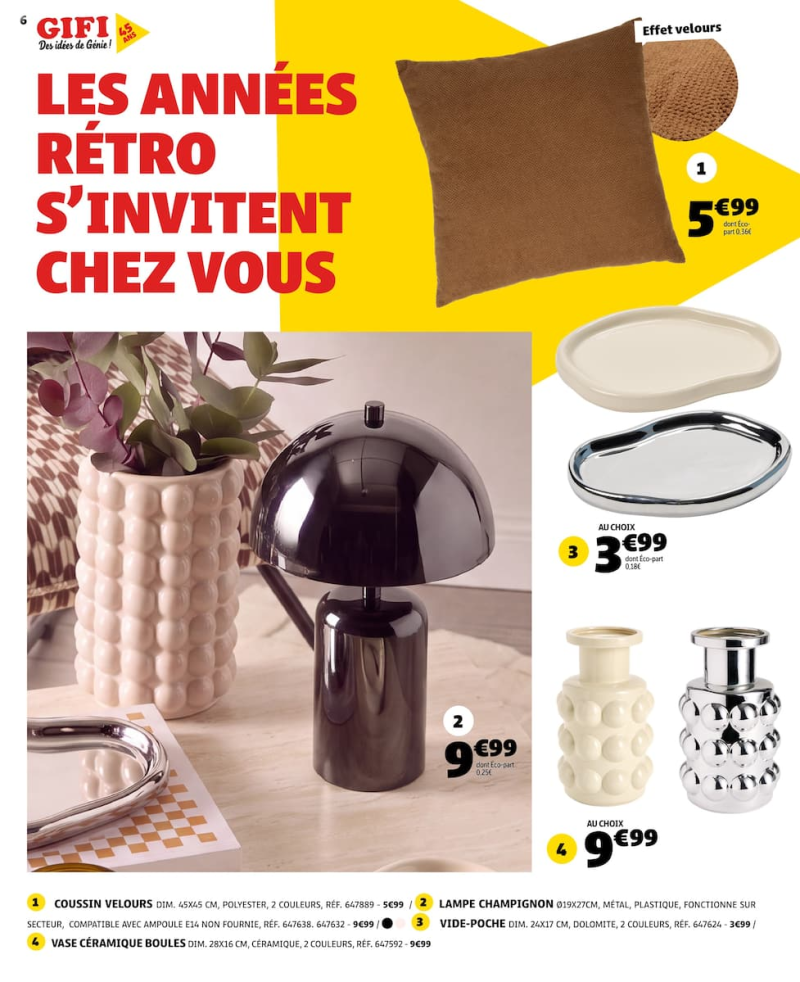 Gifi catalogue du 18/09 au 28/09/2026 – page 6