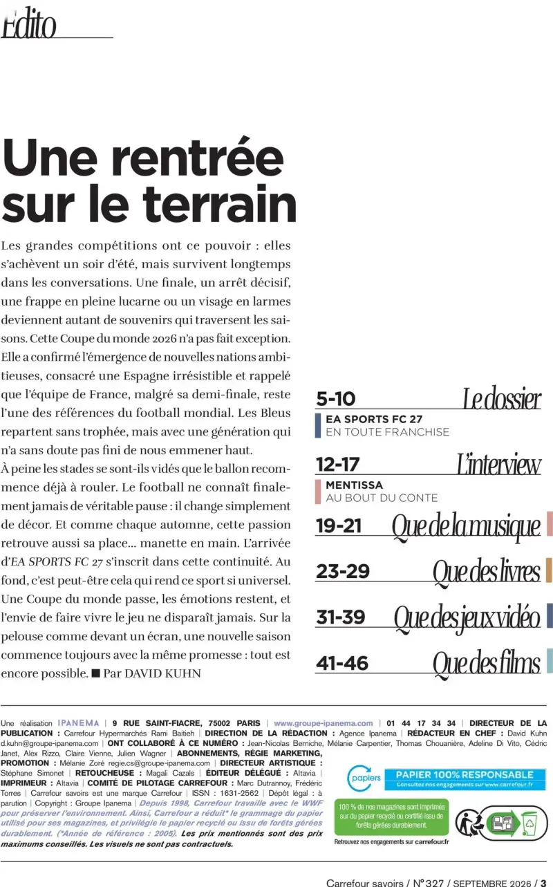 Carrefour Contact catalogue du 01/09 – page 3