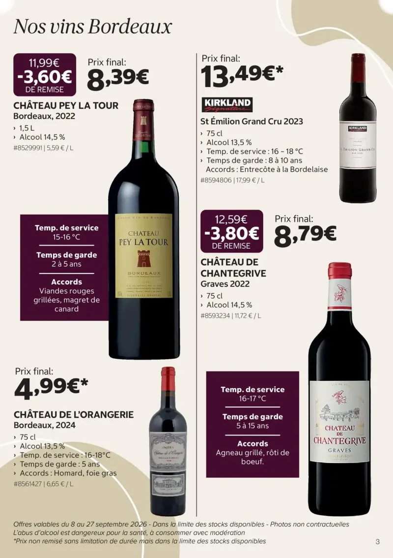 Costco catalogue du 08/09 – page 3