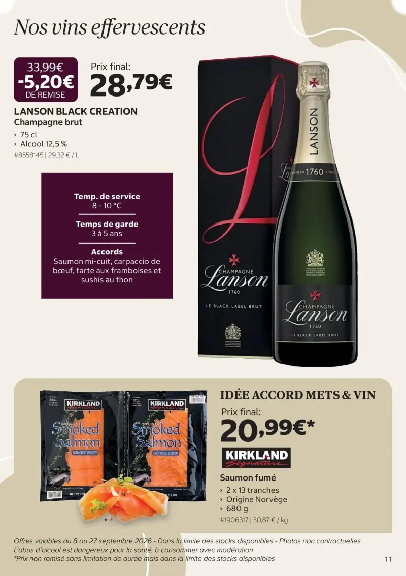 Costco catalogue du 08/09 – page 11