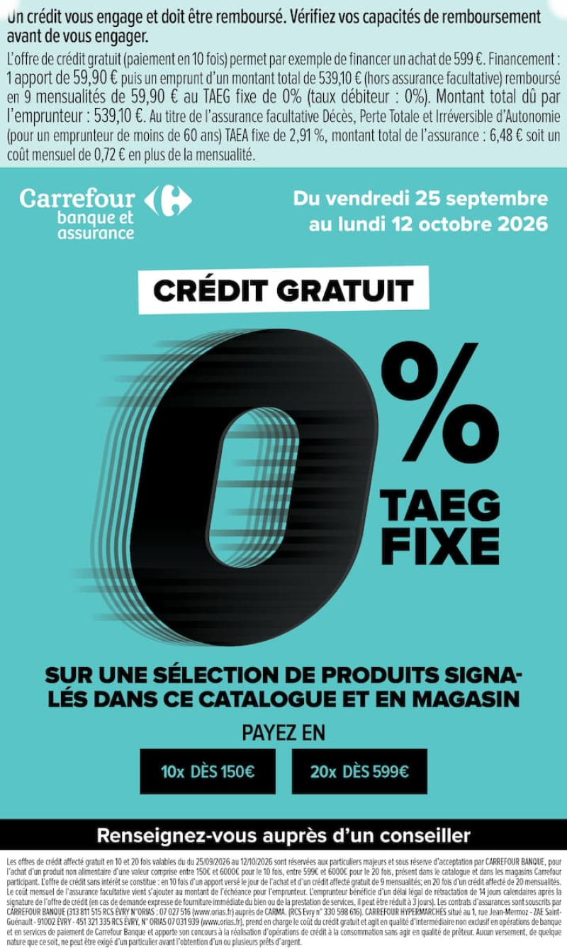 Carrefour catalogue du 25/09 au 13/10/2026 – page 18