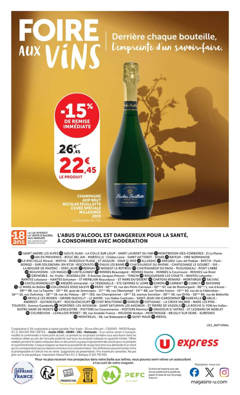 U Express catalogue du 22/09 au 05/10/2026 – page 10