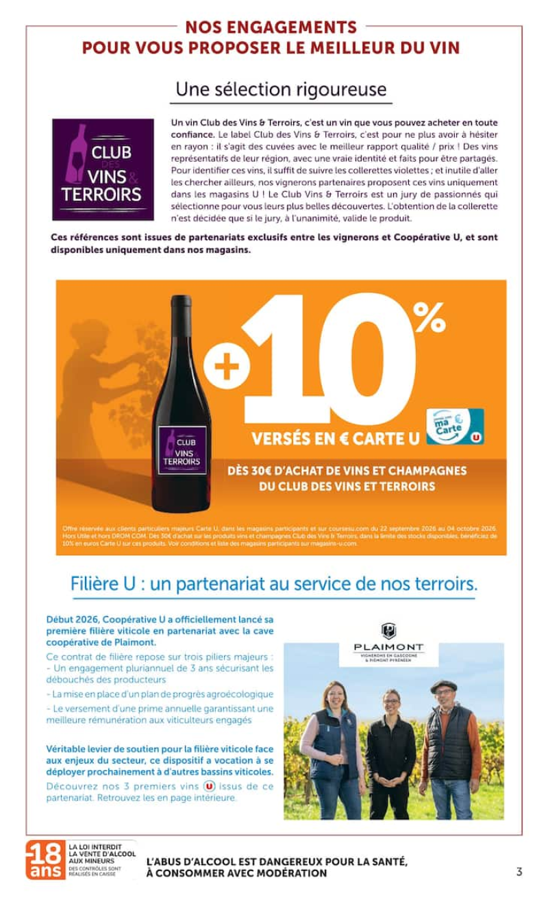 U Express catalogue du 22/09 au 05/10/2026 – page 3