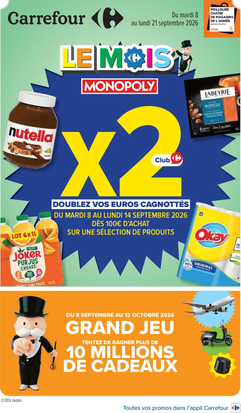 Carrefour catalogue du 08/09 – page 1