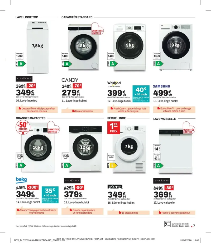 But catalogue du 22/09 au 01/10/2026 – page 7