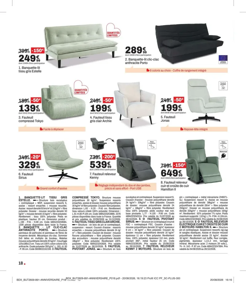 But catalogue du 22/09 au 01/10/2026 – page 18