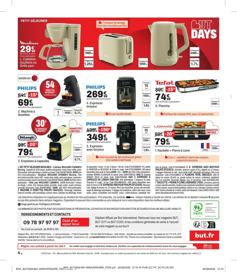 But catalogue du 22/09 au 01/10/2026 – page 4