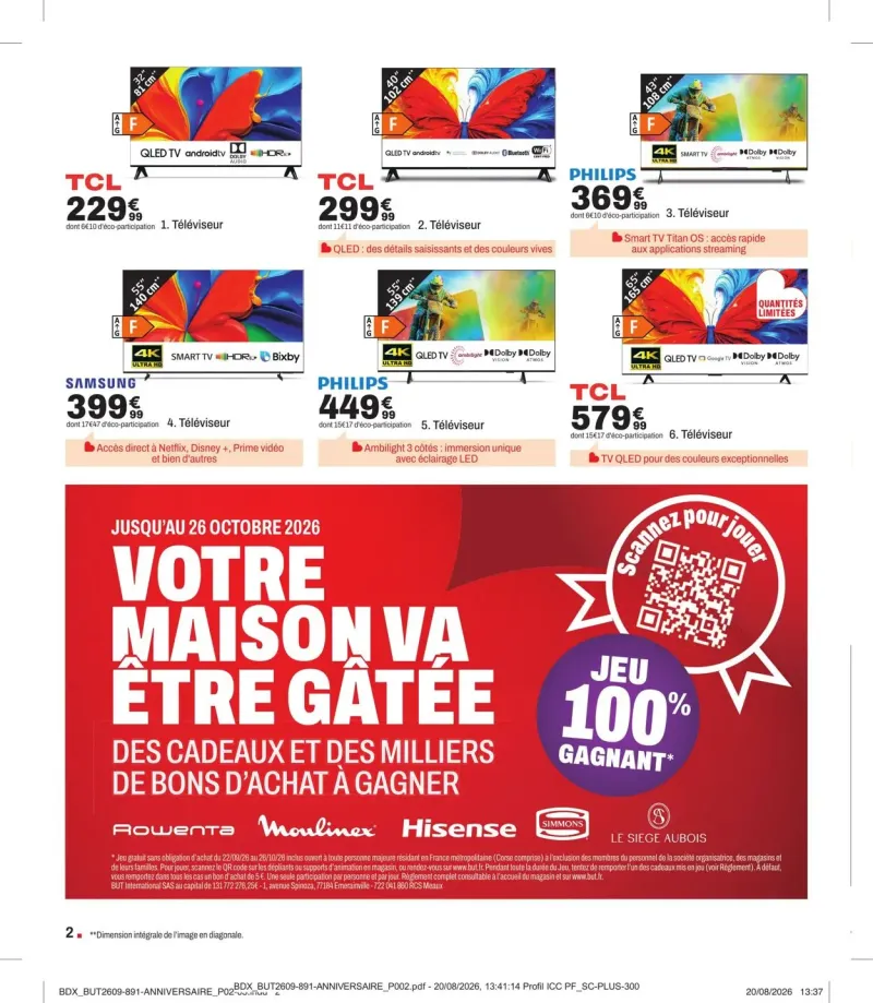But catalogue du 22/09 au 01/10/2026 – page 2