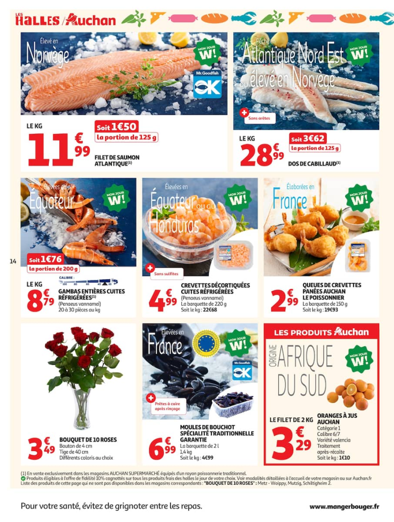 Auchan Supermarché catalogue du 22/09 au 27/09/2026 – page 14