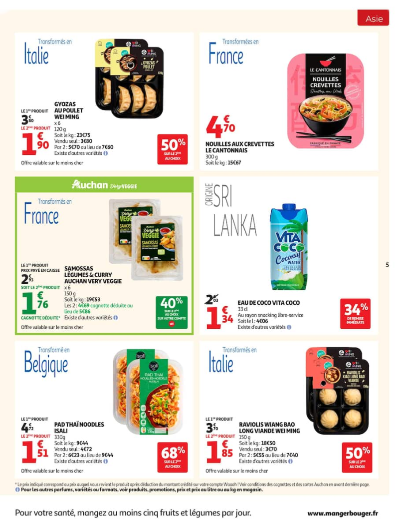 Auchan Supermarché catalogue du 22/09 au 27/09/2026 – page 5