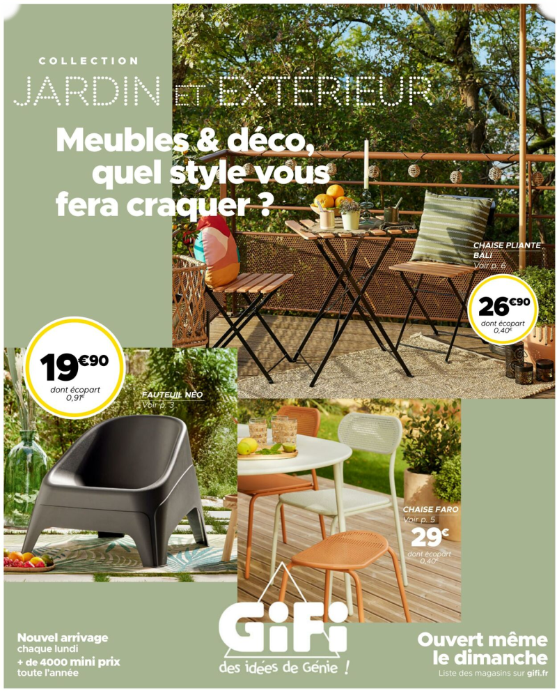 Gifi catalogue du 08/04 au 06/05/2025 – page 1