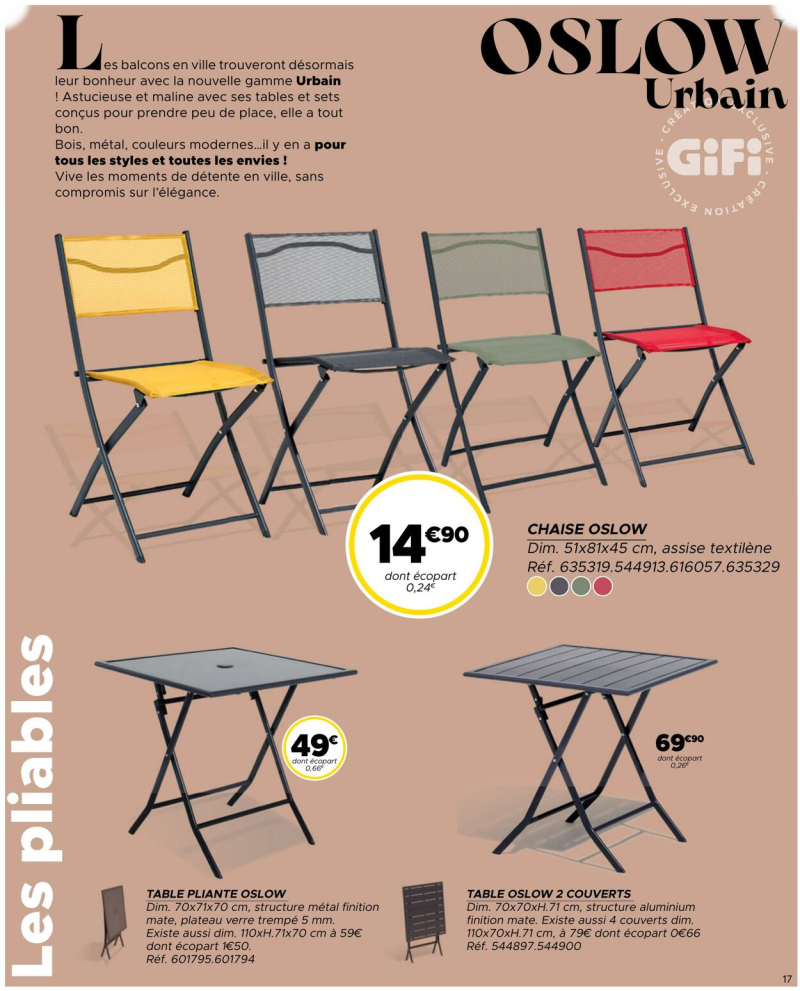 Gifi catalogue du 08/04 au 06/05/2025 – page 17