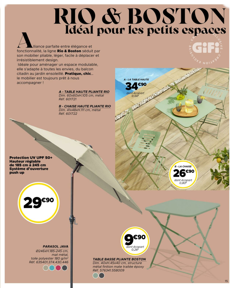 Gifi catalogue du 08/04 au 06/05/2025 – page 15