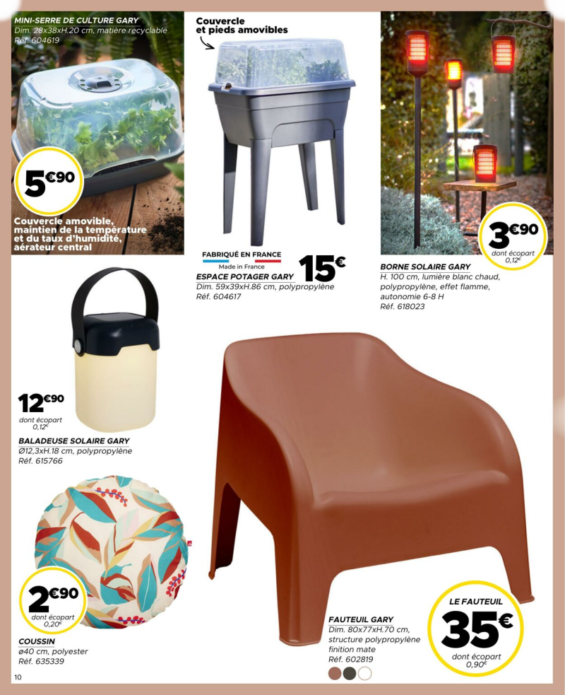 Gifi catalogue du 08/04 au 06/05/2025 – page 10
