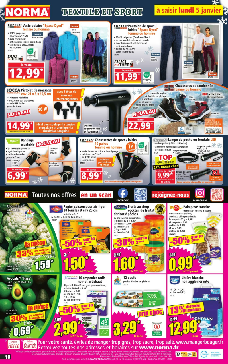 Norma catalogue du 29/12 au 05/01/2026 – page 10