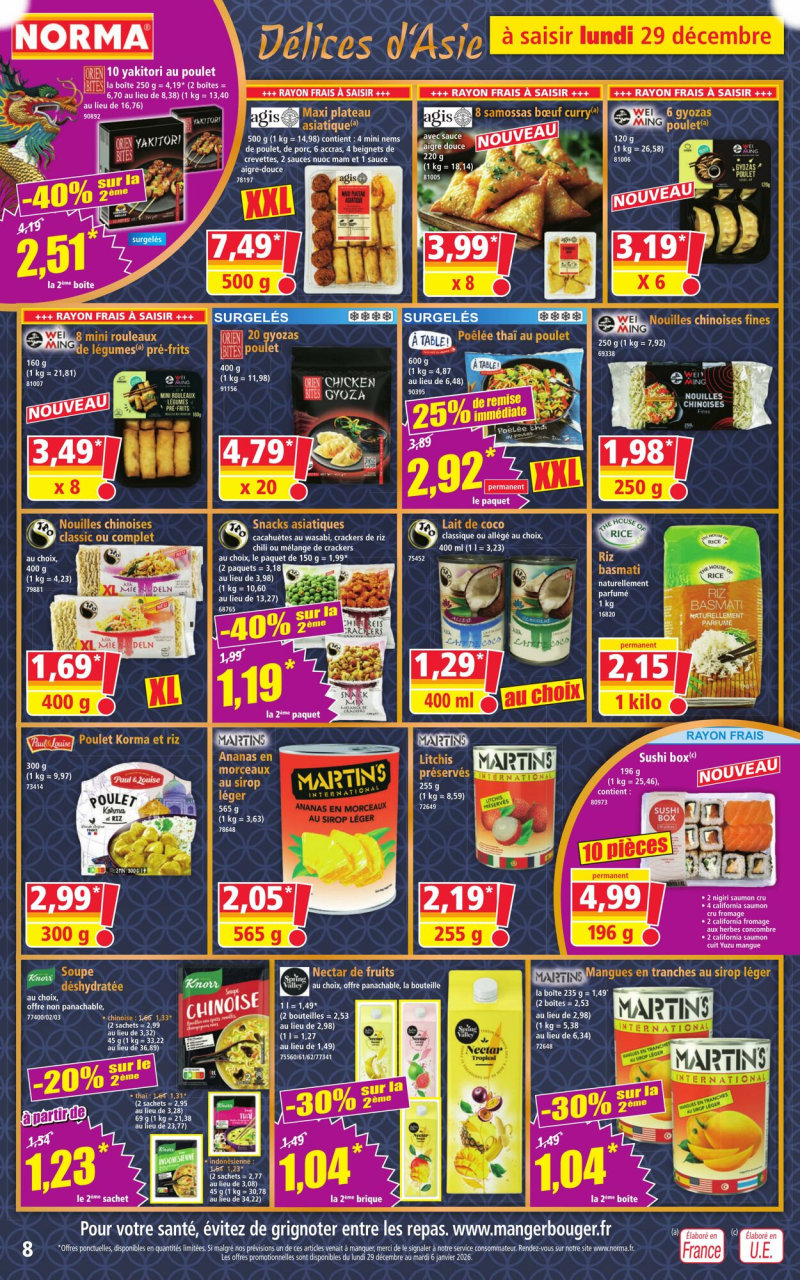 Norma catalogue du 29/12 au 05/01/2026 – page 8