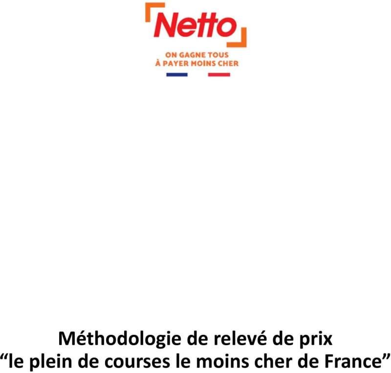 Netto catalogue du 22/05 au 29/08/2025 – page 1