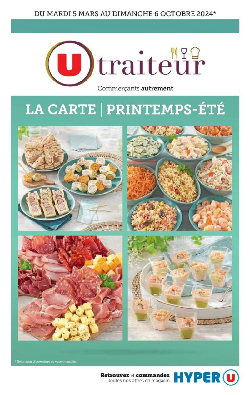 Super U catalogue du 05/03 au 07/10/2024 – page 1