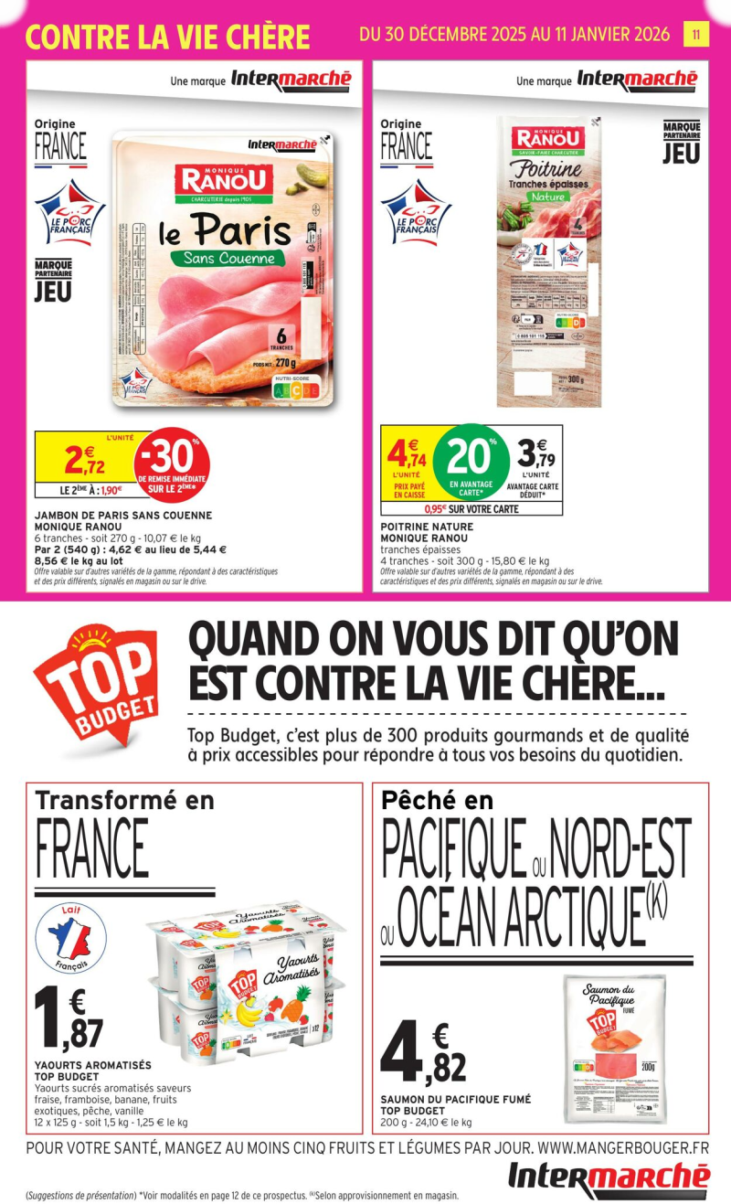 Intermarche catalogue du 30/12 au 12/01/2026 – page 11
