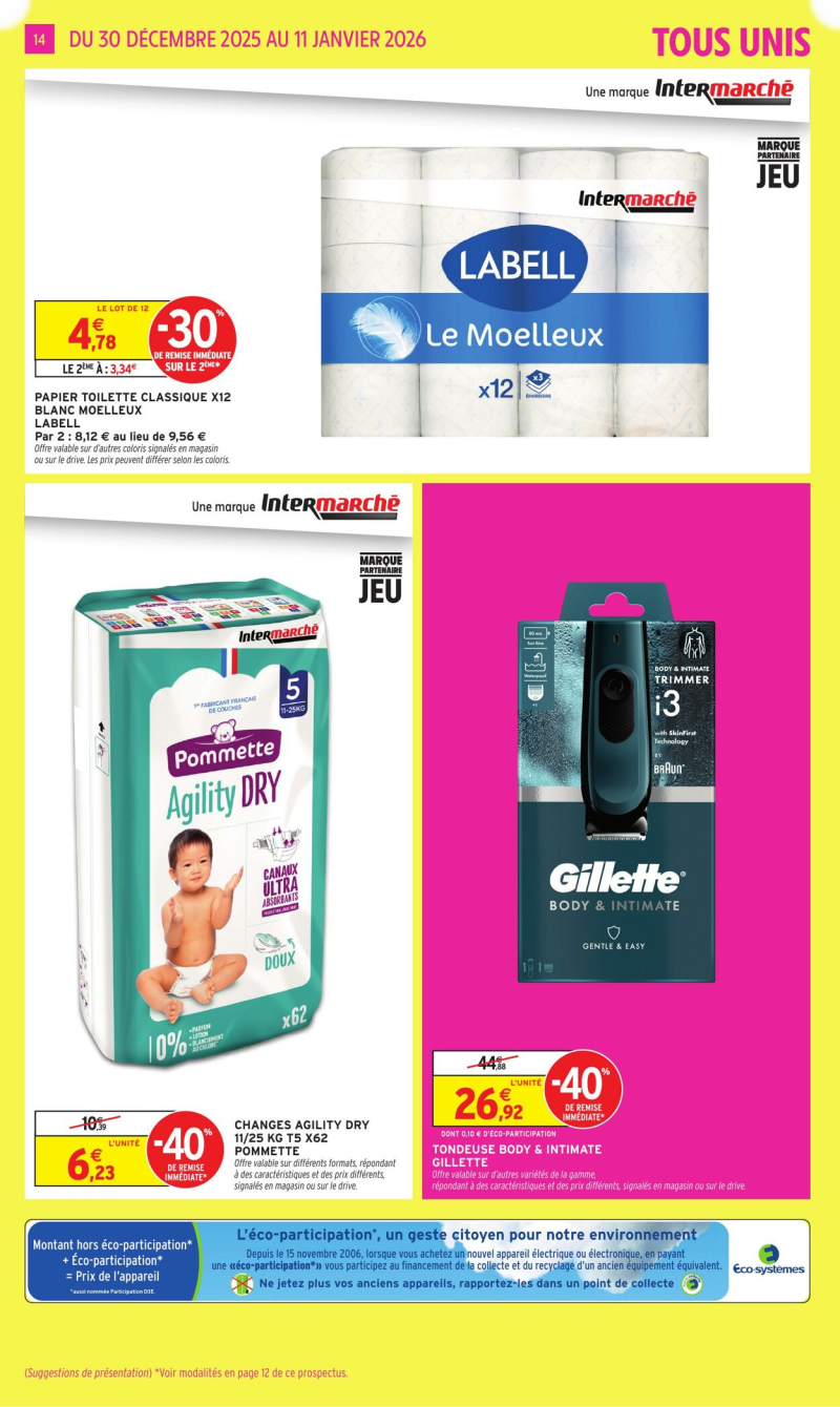 Intermarche catalogue du 30/12 au 12/01/2026 – page 14
