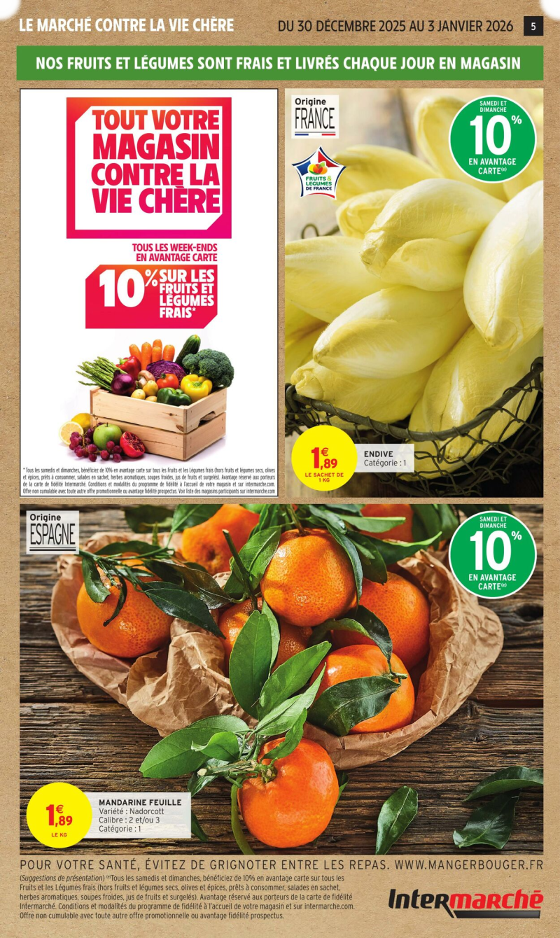 Intermarche catalogue du 30/12 au 12/01/2026 – page 5