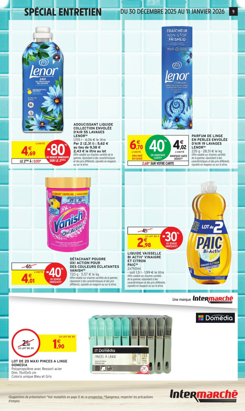 Intermarche catalogue du 30/12 au 12/01/2026 – page 9