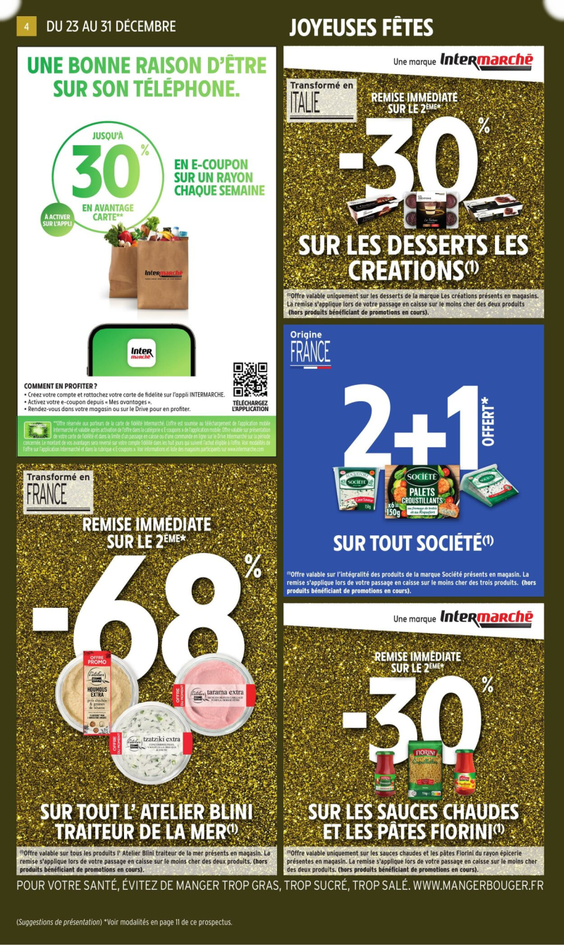 Intermarche catalogue du 23/12 au 01/01/2026 – page 4