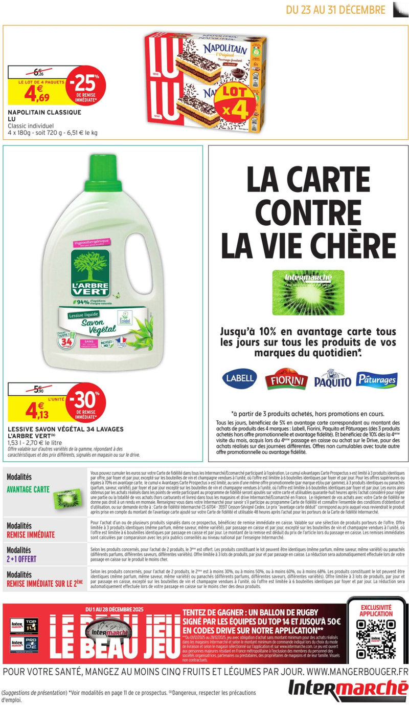 Intermarche catalogue du 23/12 au 01/01/2026 – page 11