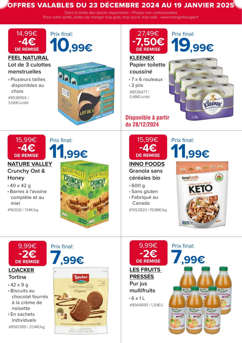 Costco catalogue du 23/12 au 20/01/2026 – page 16