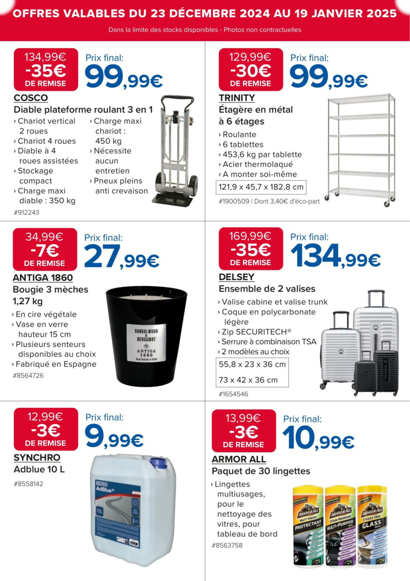 Costco catalogue du 23/12 au 20/01/2026 – page 7