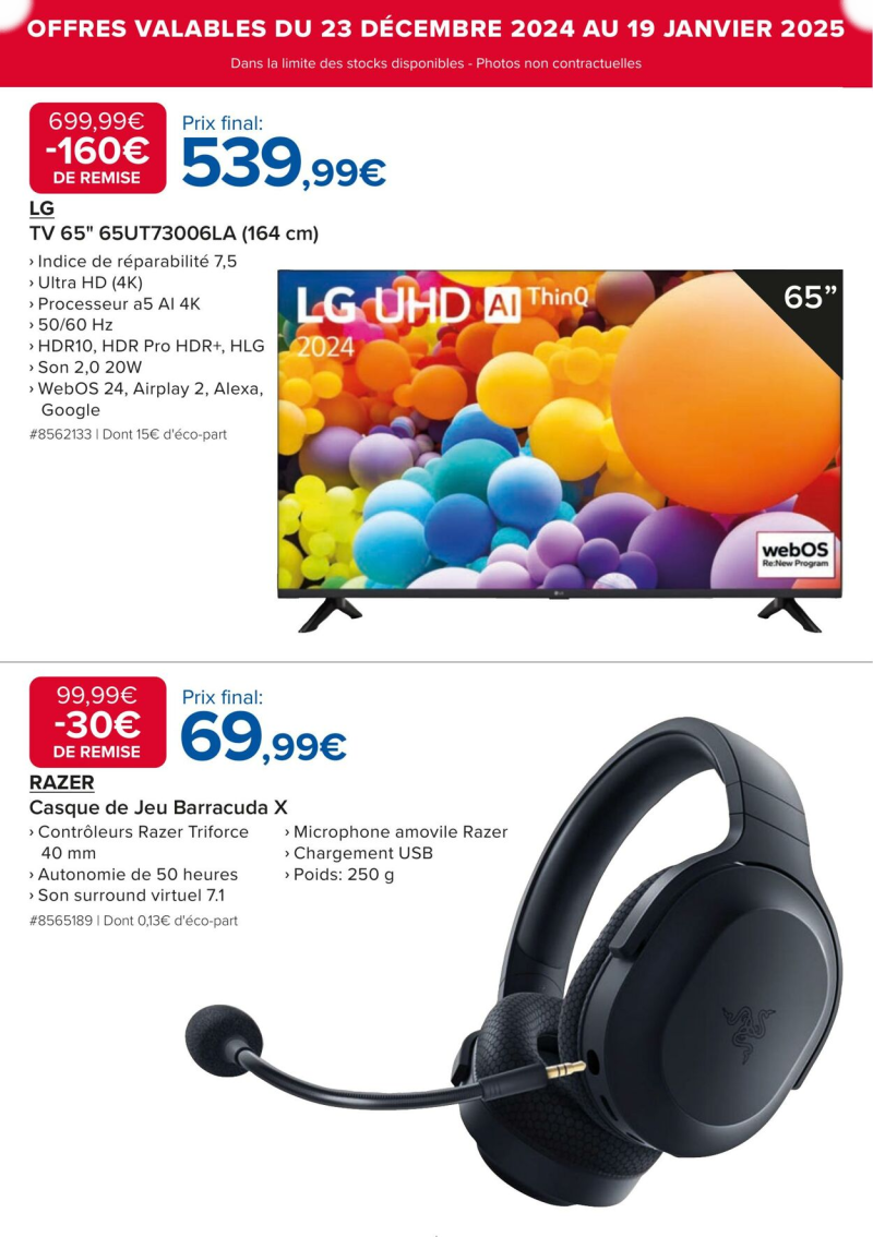 Costco catalogue du 23/12 au 20/01/2026 – page 2