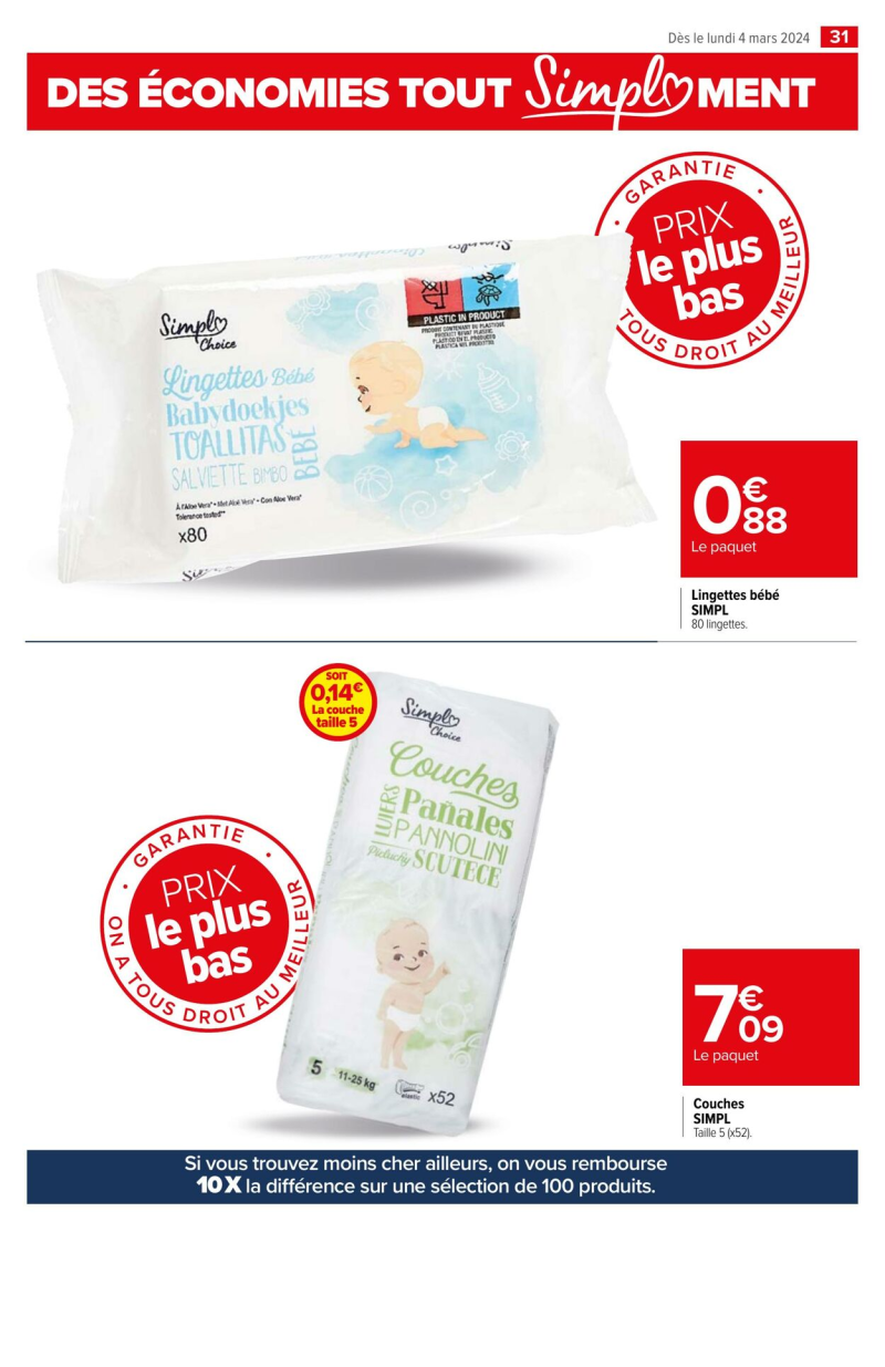 Carrefour Market catalogue du 04/03 au 31/12/2024 – page 31