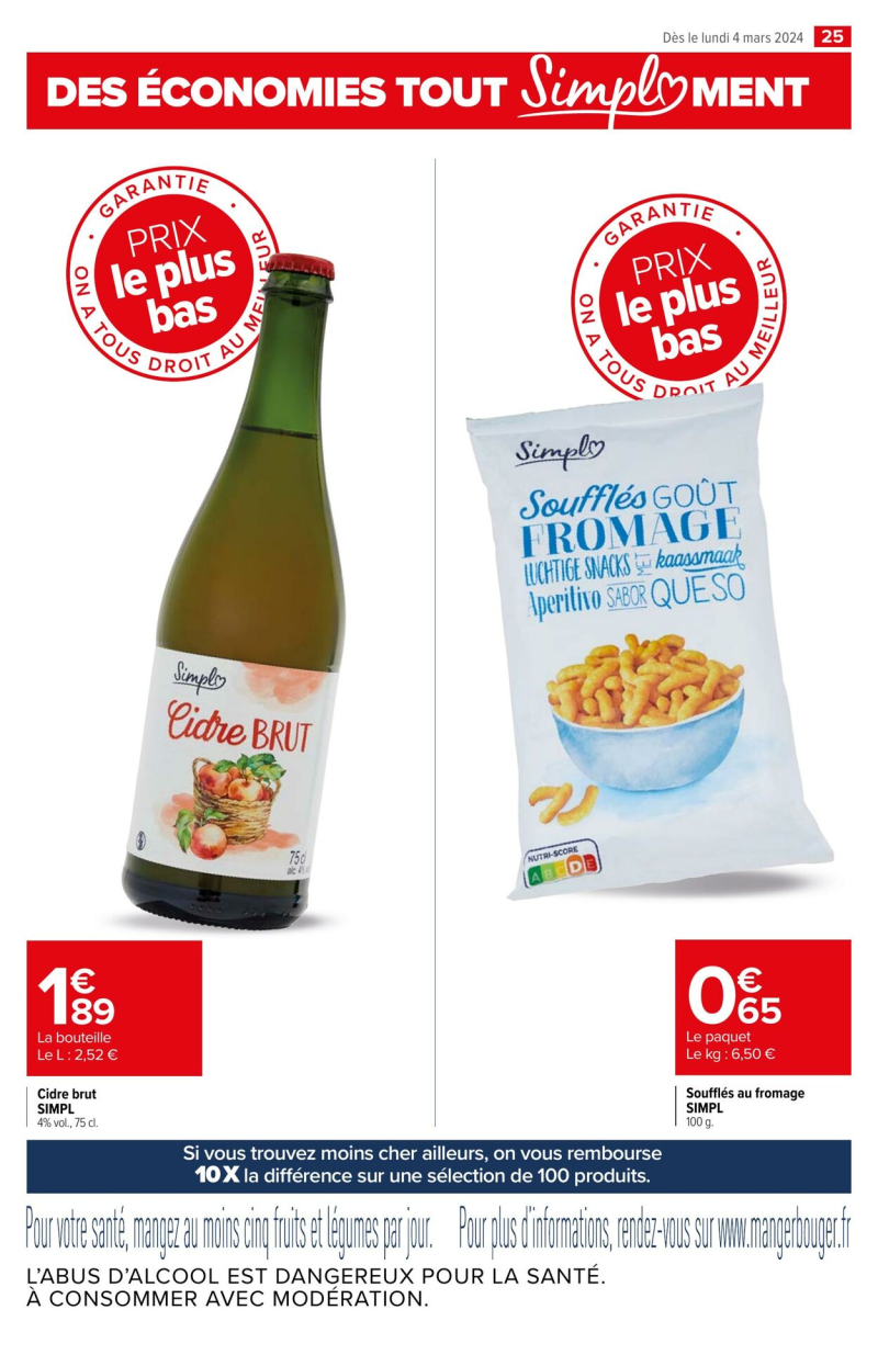 Carrefour Market catalogue du 04/03 au 31/12/2024 – page 25