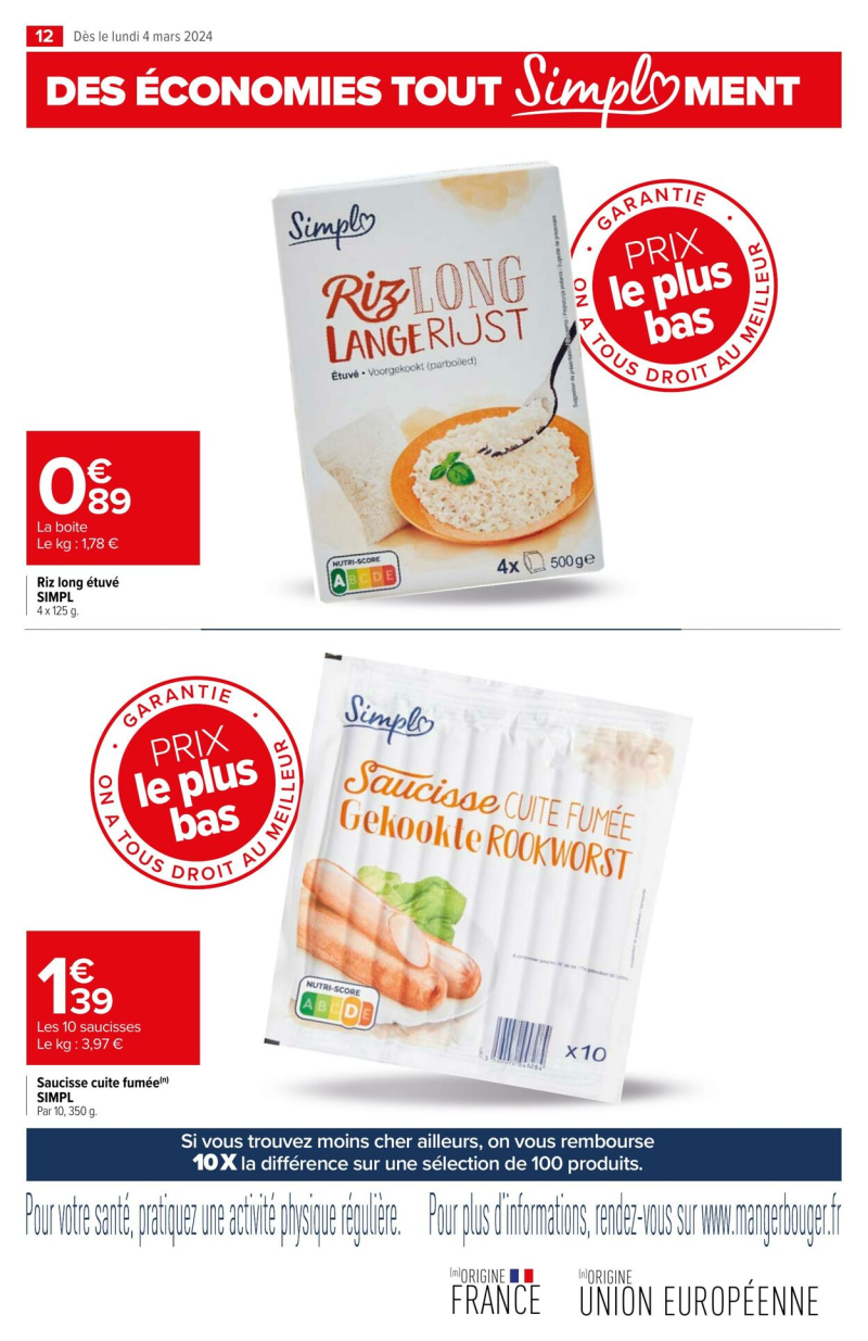 Carrefour Market catalogue du 04/03 au 31/12/2024 – page 12