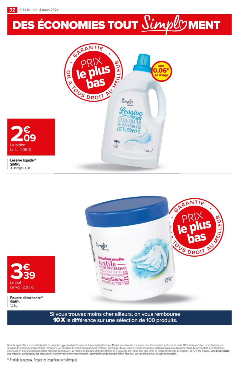 Carrefour Market catalogue du 04/03 au 31/12/2024 – page 32