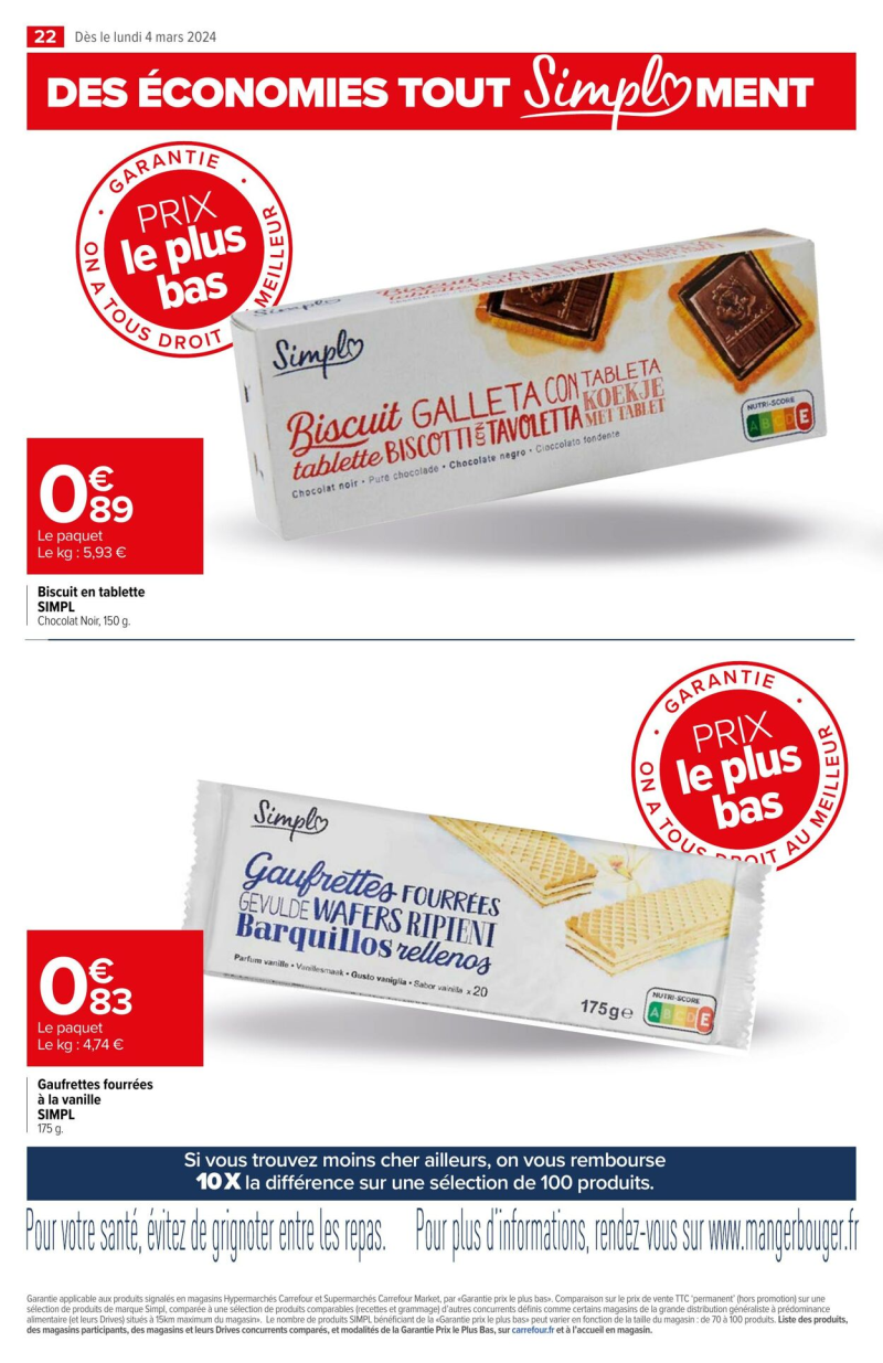 Carrefour Market catalogue du 04/03 au 31/12/2024 – page 22